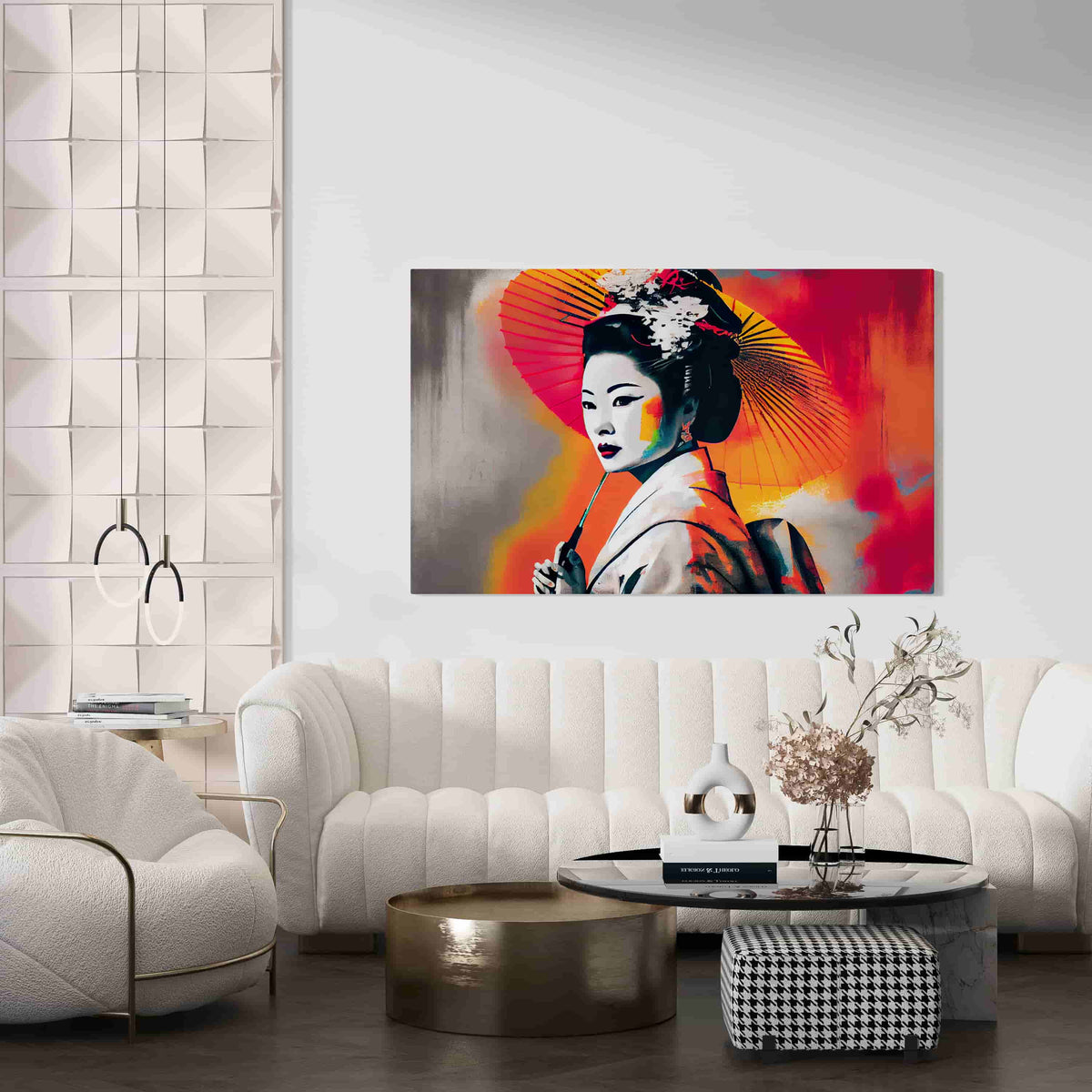 Japanese Geisha Canvas Print, Geisha Canvas Art Prints Canada, Geisha