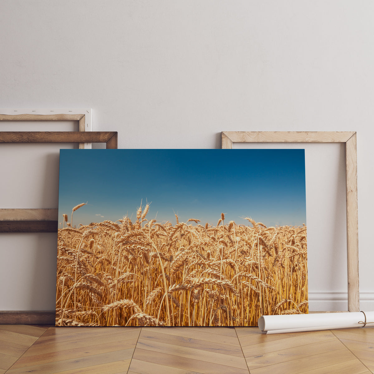 Wheat Field Canvas Print Wheat Print Canvas Wall Art Canada Wall