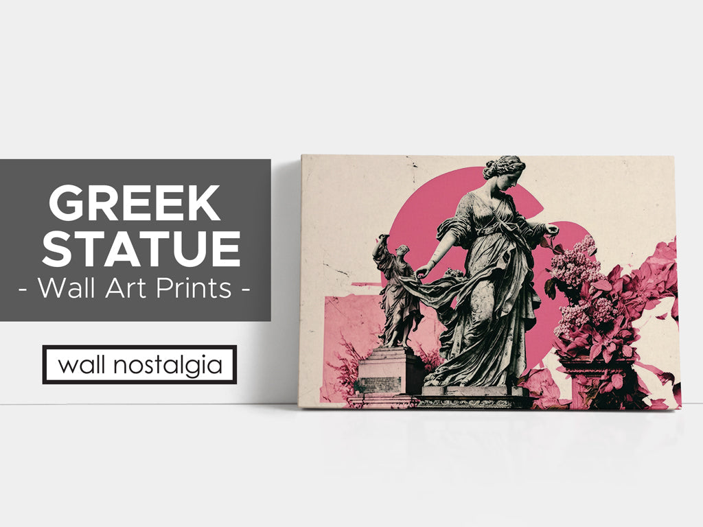 Greek Statue and Greek Goddess Wall Art Prints by Wall Nostalgia. This blog outlines the top greek style art prints that are made by the custom printer in Canada.