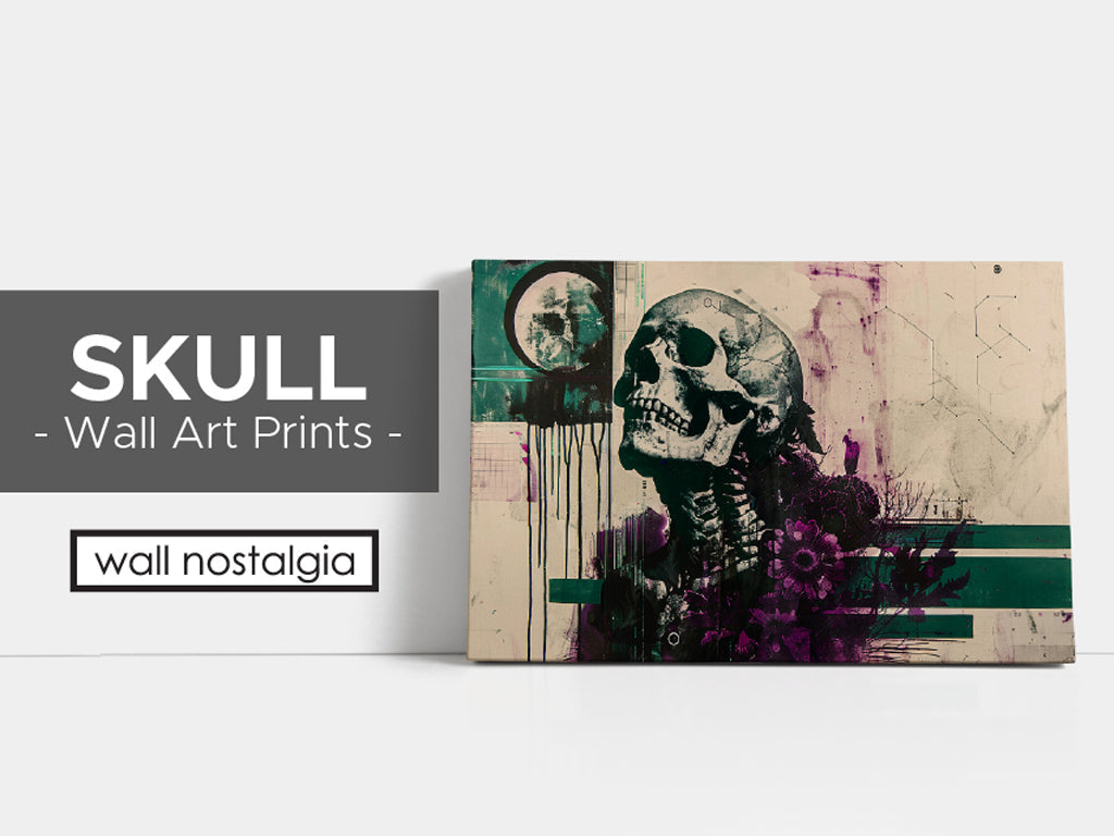 Skull Canvas Wall Art Prints for Your Home