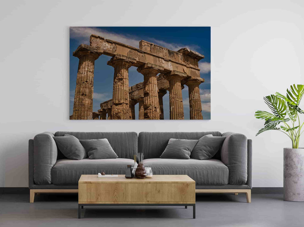 Greece Canvas Photo Print | Canvas wall art print by Wall Nostalgia. Custom Canvas Prints, Made in Calgary, Canada | Large canvas prints, framed canvas prints, athens greece art print, living room wall art prints, large wall art prints, canvas wall art prints, canvas photo prints, trendy wall art prints, couch wall art