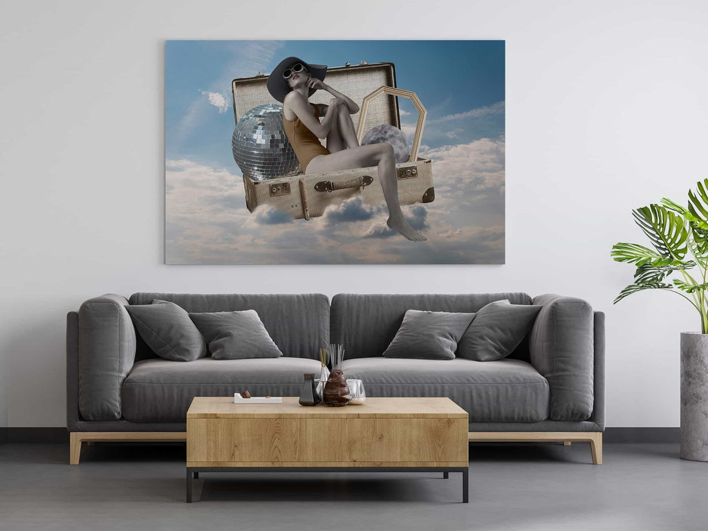 Trendy Wall Art Print | Canvas wall art print by Wall Nostalgia. Custom Canvas Prints, Made in Calgary, Canada | Large canvas prints, framed canvas prints, feminine wall art, bathroom art prints, bedroom art prints, canvas wall art canada, canvas wall art canada, bedroom wall art canada, bedroom art prints canada