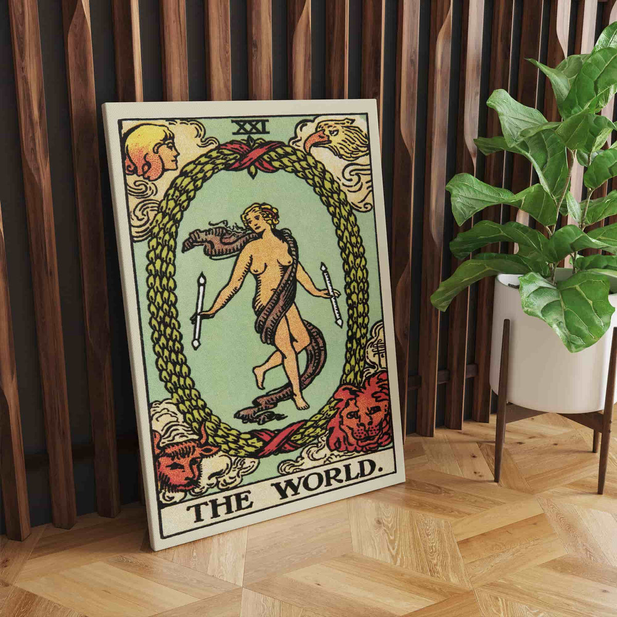 Displate - Limited Edition - The world Tarot Card - Collection