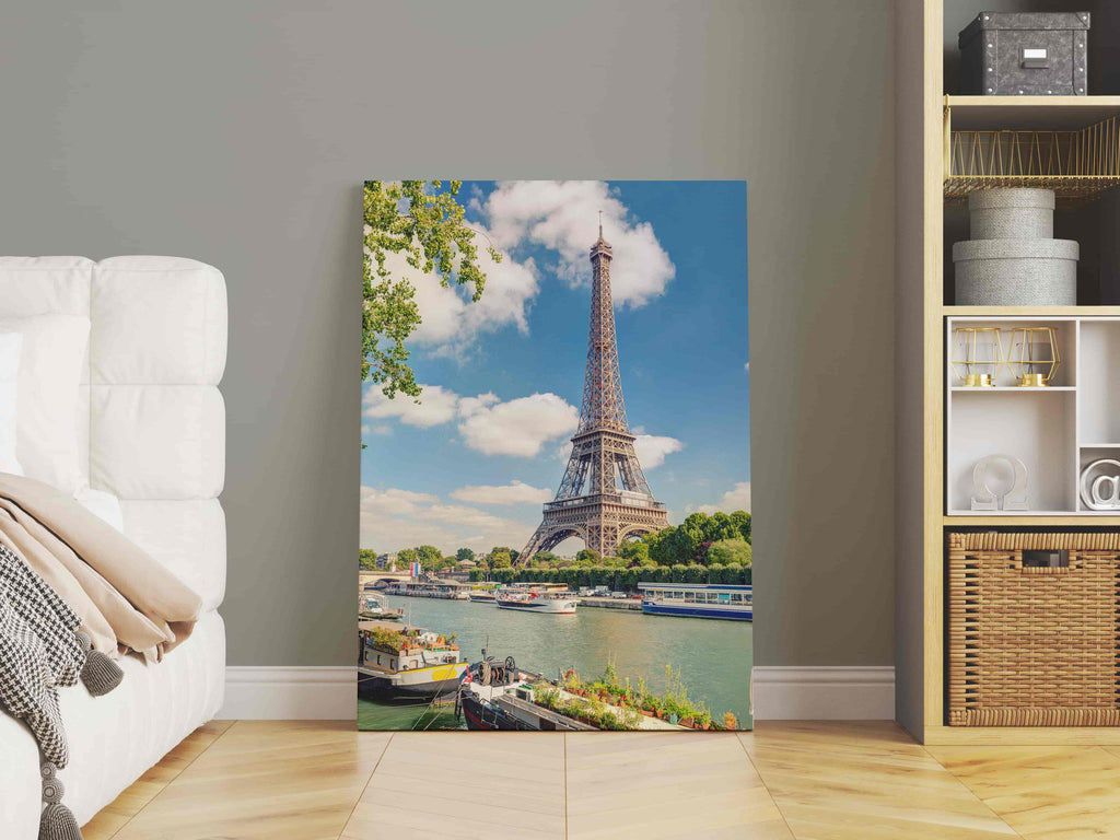 Eiffel Tower Print | Canvas wall art print by Wall Nostalgia. Custom Canvas Prints, Made in Calgary, Canada | Large canvas prints, framed canvas prints, eiffel tower picture, eiffel tower art, eiffel tower poster, eiffel tower canvas print, paris print, paris canvas art, paris art print, Paris canvas wall art print