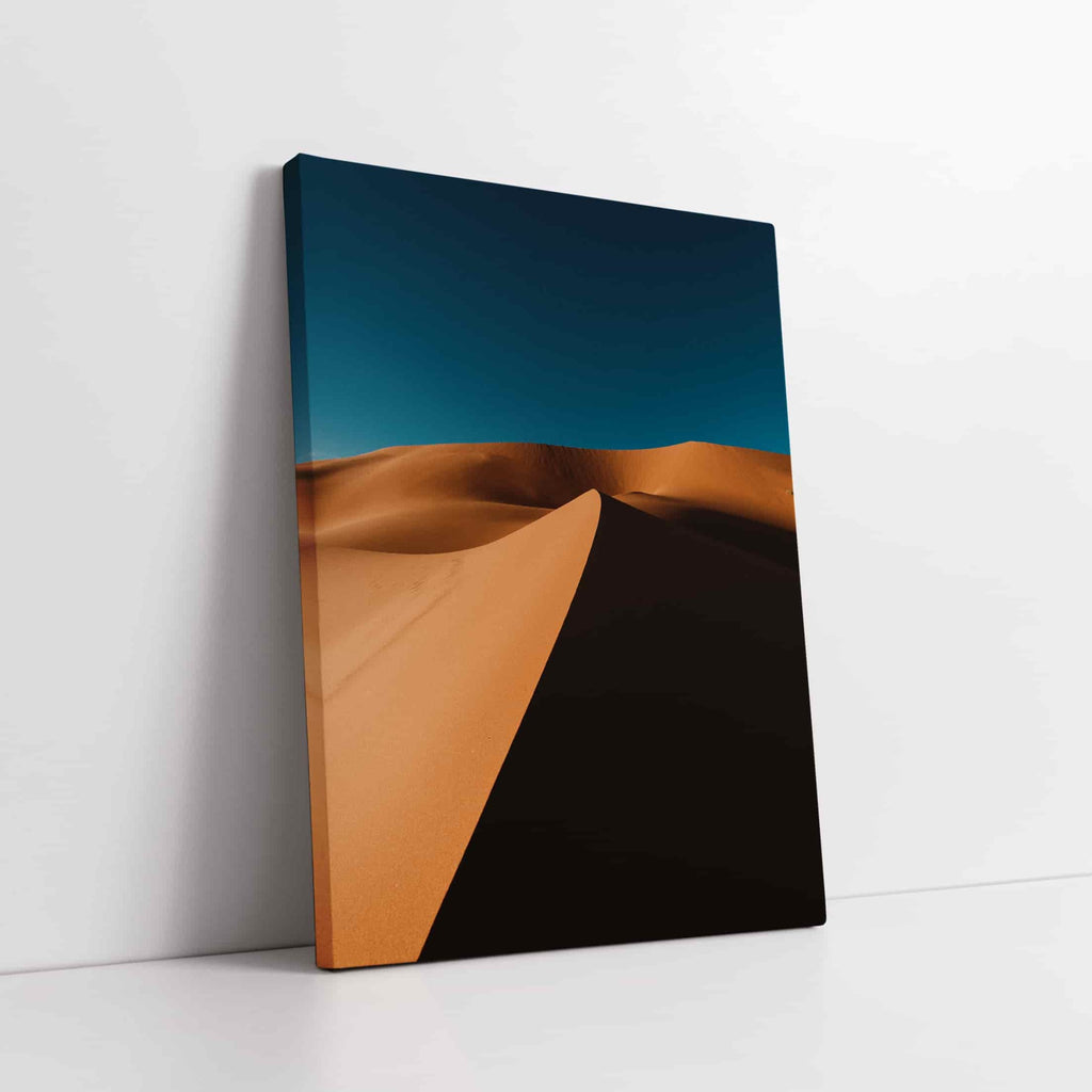 Desert Sand Canvas Print | Canvas wall art print by Wall Nostalgia. Custom Canvas Prints, Made in Calgary, Canada | Large canvas prints, framed canvas prints, Desert Canvas Art | Desert Print, Desert Wall Art, Desert Art, Modern Wall Art Print, Minimalist Wall Art Print, Desert Canvas Art, Desert Sand Wall Art, Sahara