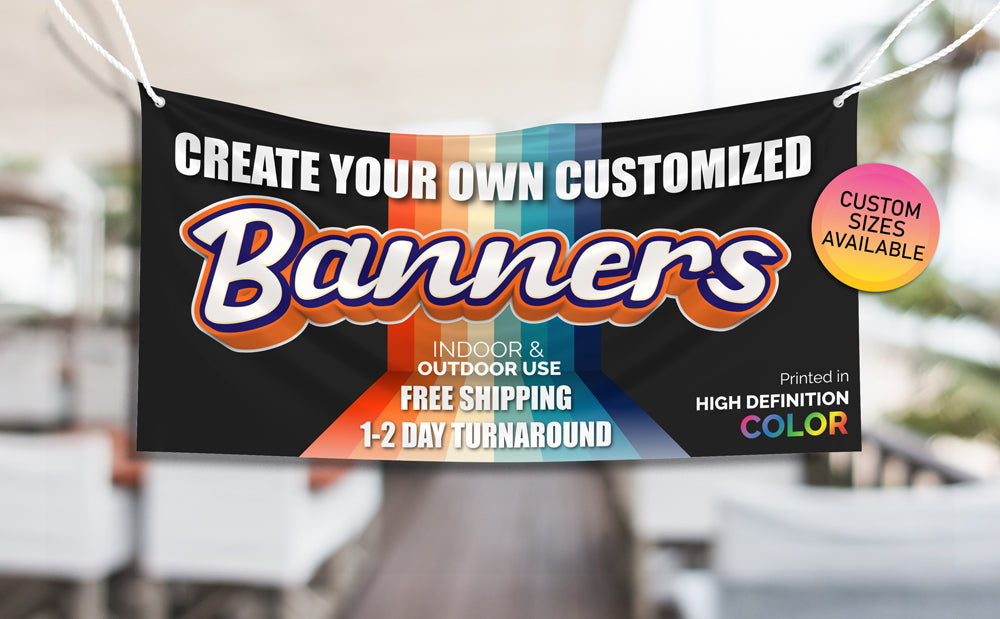 Custom Banner, Vinyl banners, Banner Printing, Banner Sign, Banner vinyl, Banner and logo, Outdoor banner, Waterproof Banner, Logo Banner