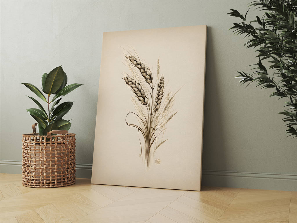 Wheat Art Canvas Print, Wheat Print, Wheat Canvas Art Prints Canada, Canvas wall art print by Wall Nostalgia. Custom canvas prints, large canvas prints, framed canvas prints, Wheat Canvas Print | Wheat Print, Wheat Art Print, Wheat Wall Art, Prairie Print, Prairie Canvas, Prairie Art, Rustic Wall Art, Farm print, Wheat
