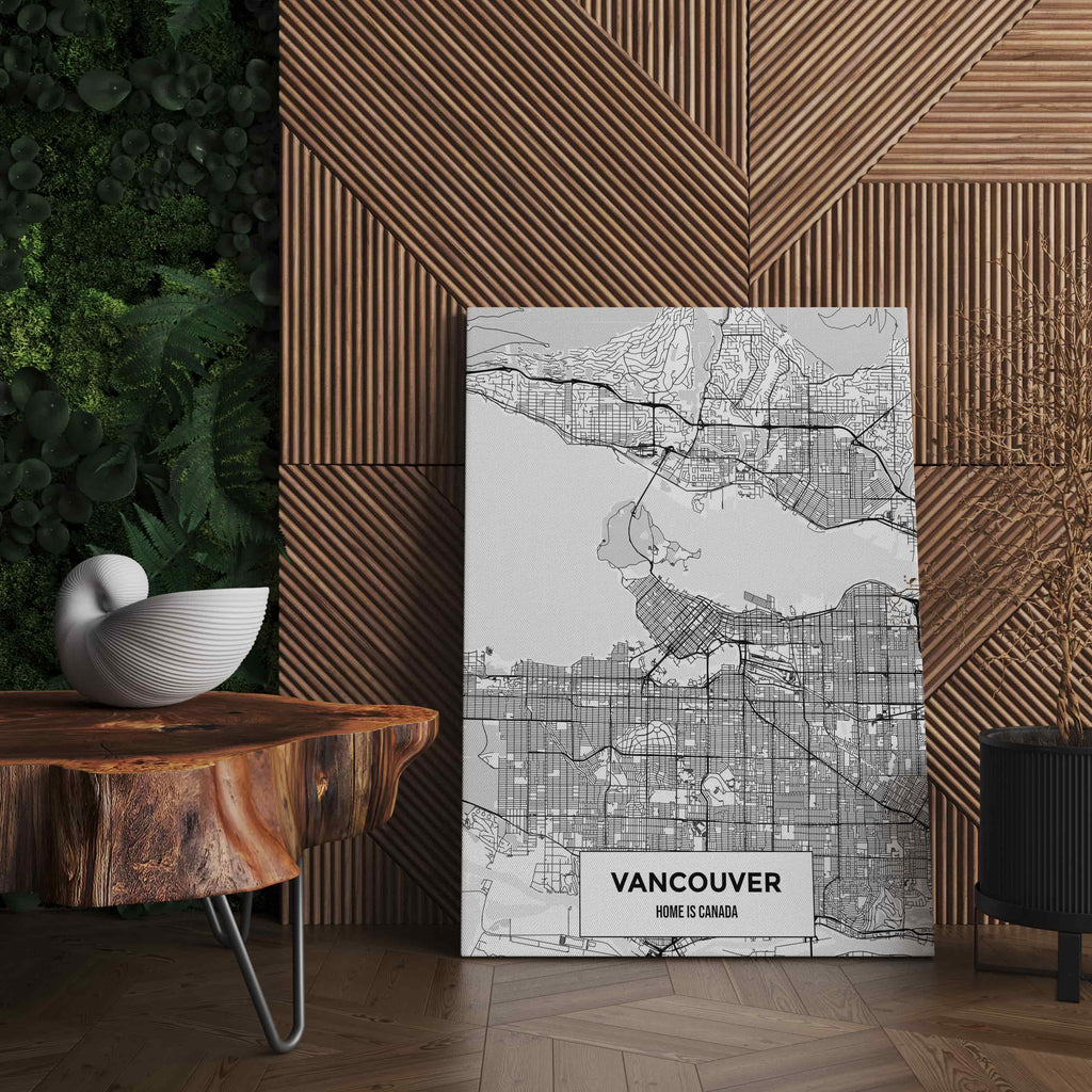 The Street Map Create customized city map prints or canvas wall art