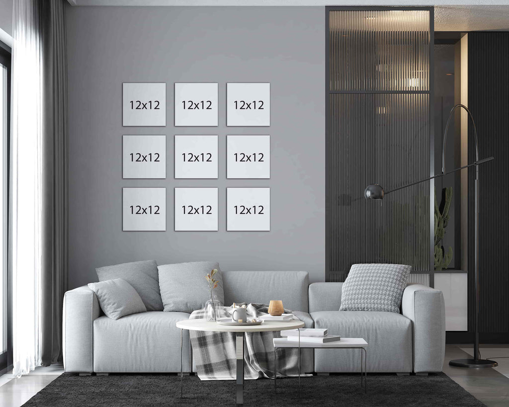 Gallery Wall Layout - The Grid Package