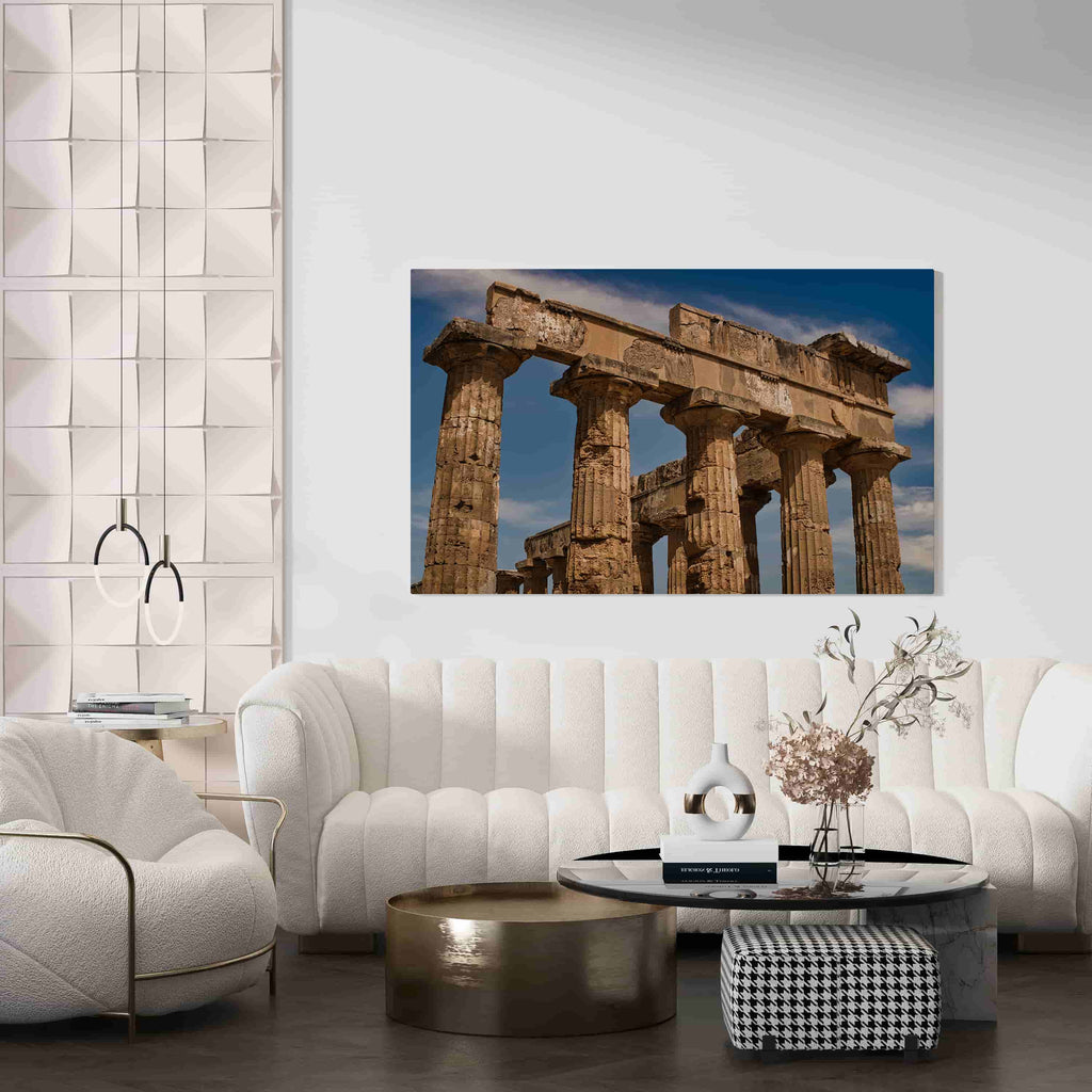 Greece Canvas Photo Print | Canvas wall art print by Wall Nostalgia. Custom Canvas Prints, Made in Calgary, Canada | Large canvas prints, framed canvas prints, athens greece art print, living room wall art prints, large wall art prints, canvas wall art prints, canvas photo prints, trendy wall art prints, couch wall art