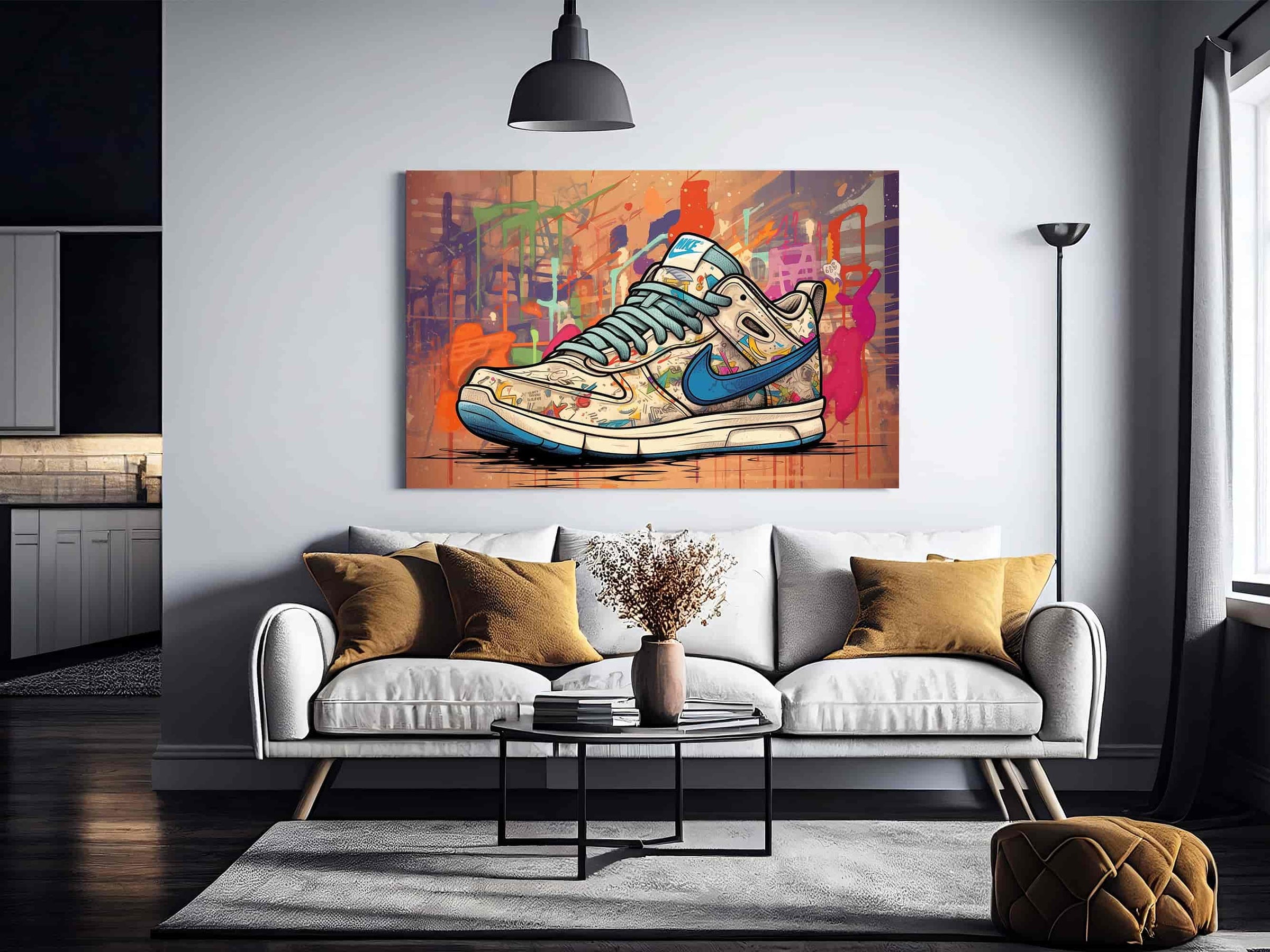 Sneakerhead Canvas Print - Nike Sneakers Canvas Art Prints Canada
