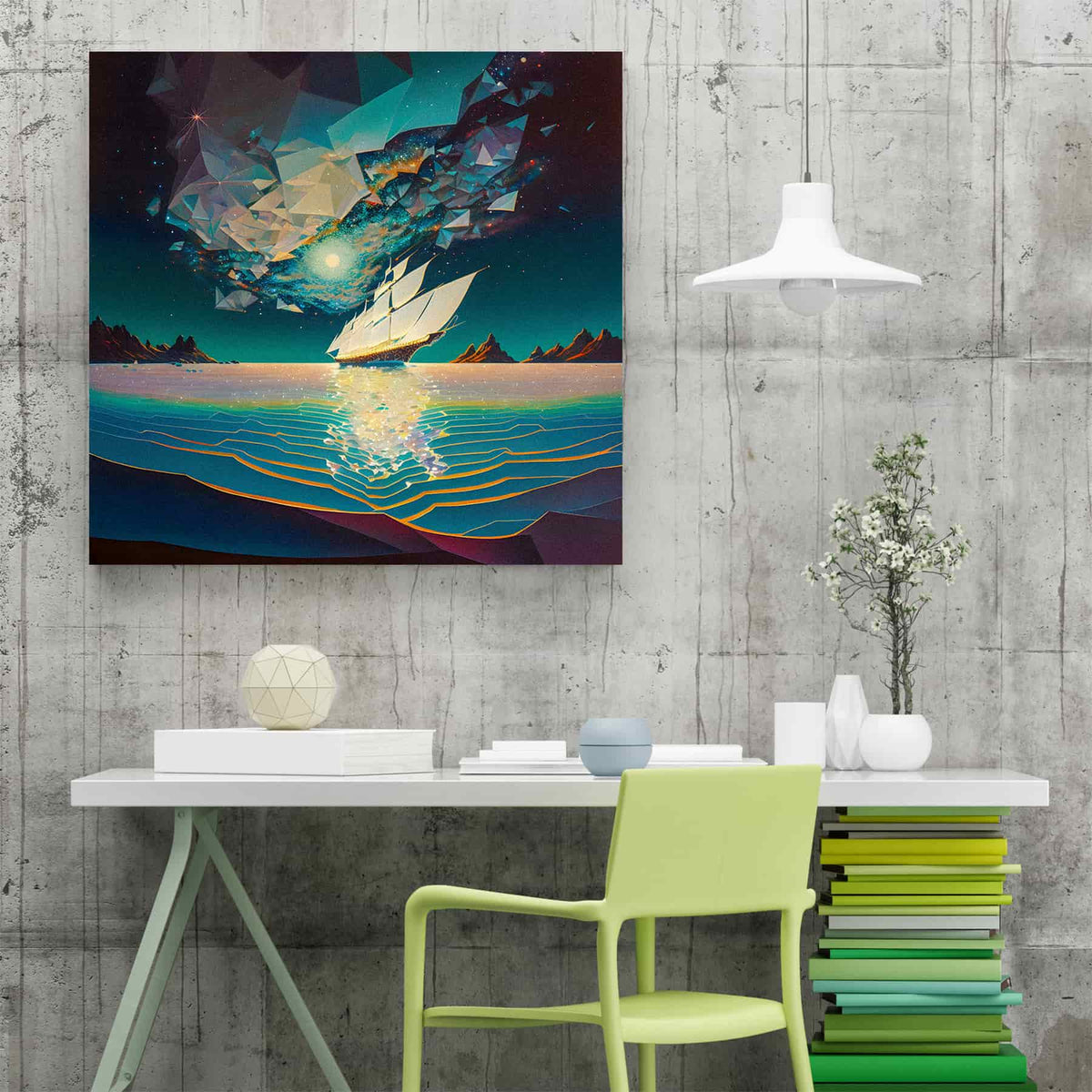 Futuristic Canvas Art Print Sci Fi Canvas Wall Art Prints Canada
