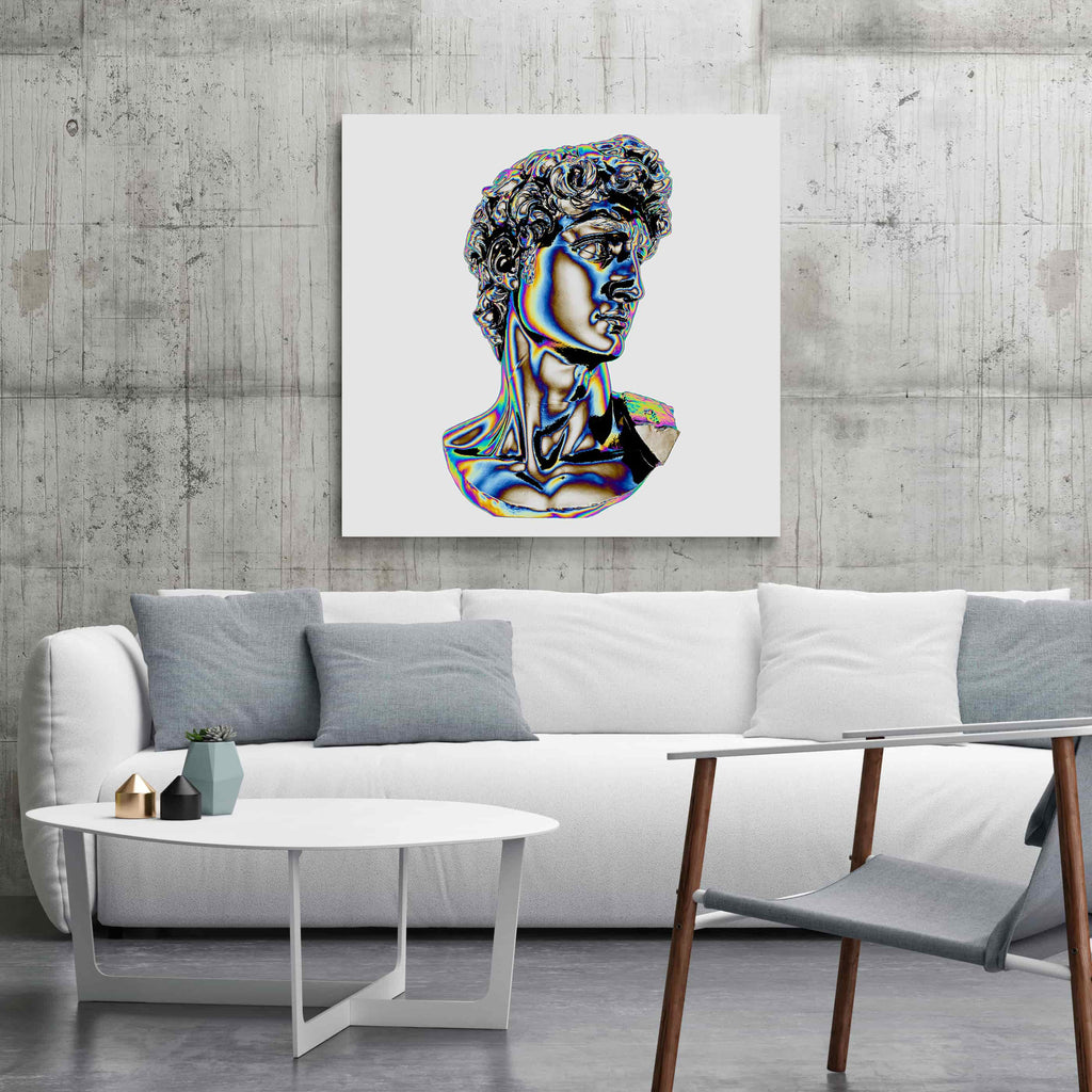 The David Canvas Print | Canvas wall art print by Wall Nostalgia. Custom Canvas Prints, Made in Calgary, Canada | Large canvas prints, canvas wall art canada, canvas prints canada, canvas art canada, trendy wall art prints canada, canvas wall art canada, canvas art prints canada, bedroom wall art prints canada