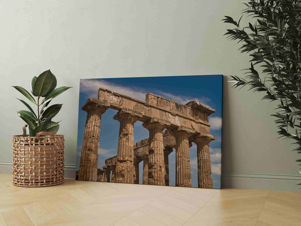 Greece Canvas Photo Print | Canvas wall art print by Wall Nostalgia. Custom Canvas Prints, Made in Calgary, Canada | Large canvas prints, framed canvas prints, athens greece art print, living room wall art prints, large wall art prints, canvas wall art prints, canvas photo prints, trendy wall art prints, couch wall art