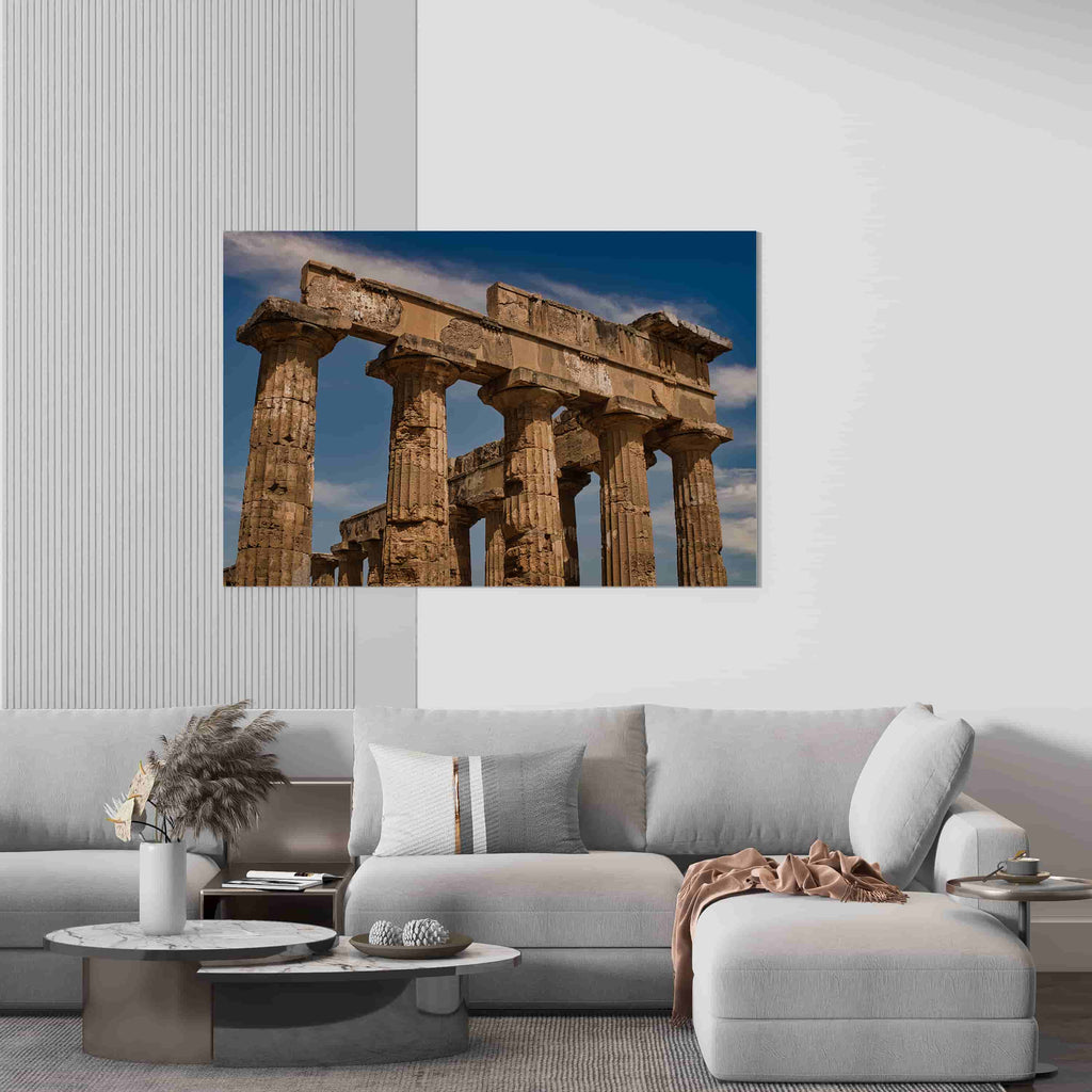 Greece Canvas Photo Print | Canvas wall art print by Wall Nostalgia. Custom Canvas Prints, Made in Calgary, Canada | Large canvas prints, framed canvas prints, athens greece art print, living room wall art prints, large wall art prints, canvas wall art prints, canvas photo prints, trendy wall art prints, couch wall art