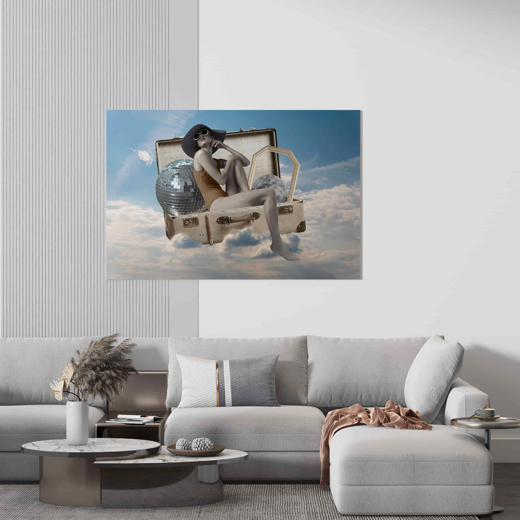 Trendy Wall Art Print | Canvas wall art print by Wall Nostalgia. Custom Canvas Prints, Made in Calgary, Canada | Large canvas prints, framed canvas prints, feminine wall art, bathroom art prints, bedroom art prints, canvas wall art canada, canvas wall art canada, bedroom wall art canada, bedroom art prints canada