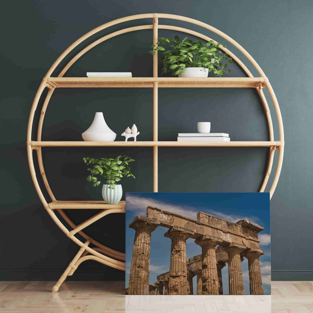 Greece Canvas Photo Print | Canvas wall art print by Wall Nostalgia. Custom Canvas Prints, Made in Calgary, Canada | Large canvas prints, framed canvas prints, athens greece art print, living room wall art prints, large wall art prints, canvas wall art prints, canvas photo prints, trendy wall art prints, couch wall art