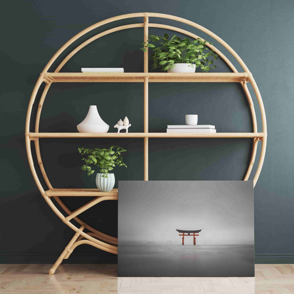 Japanese Canvas Wall Art Print | Canvas wall art print by Wall Nostalgia. Custom Canvas Prints, Made in Calgary, Canada | Large canvas prints, framed canvas prints, Japanese Print, Japanese Wall Art, Japanese Canvas Art, Wall Art Living Room, Canvas Wall Art Large, Torii Gate, Living room wall art, bedroom wall art