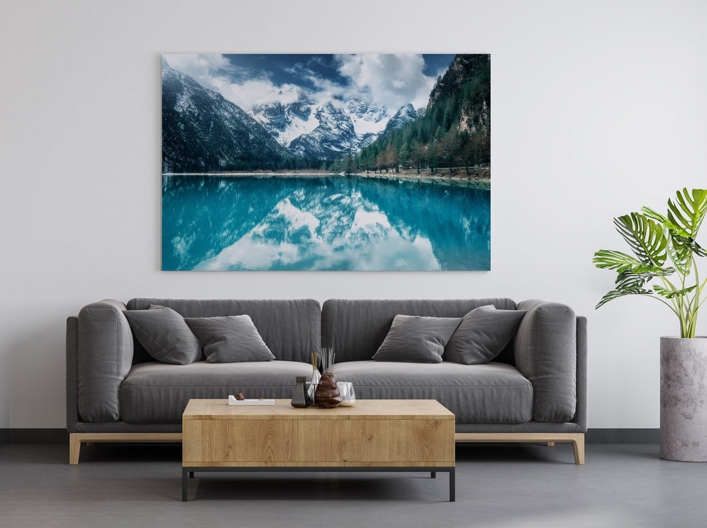 Mountain Wall Art Canvas Print | Mountain print, Mountain art, Mountain print wall art, Mountain print nursery, Mountain landscape print