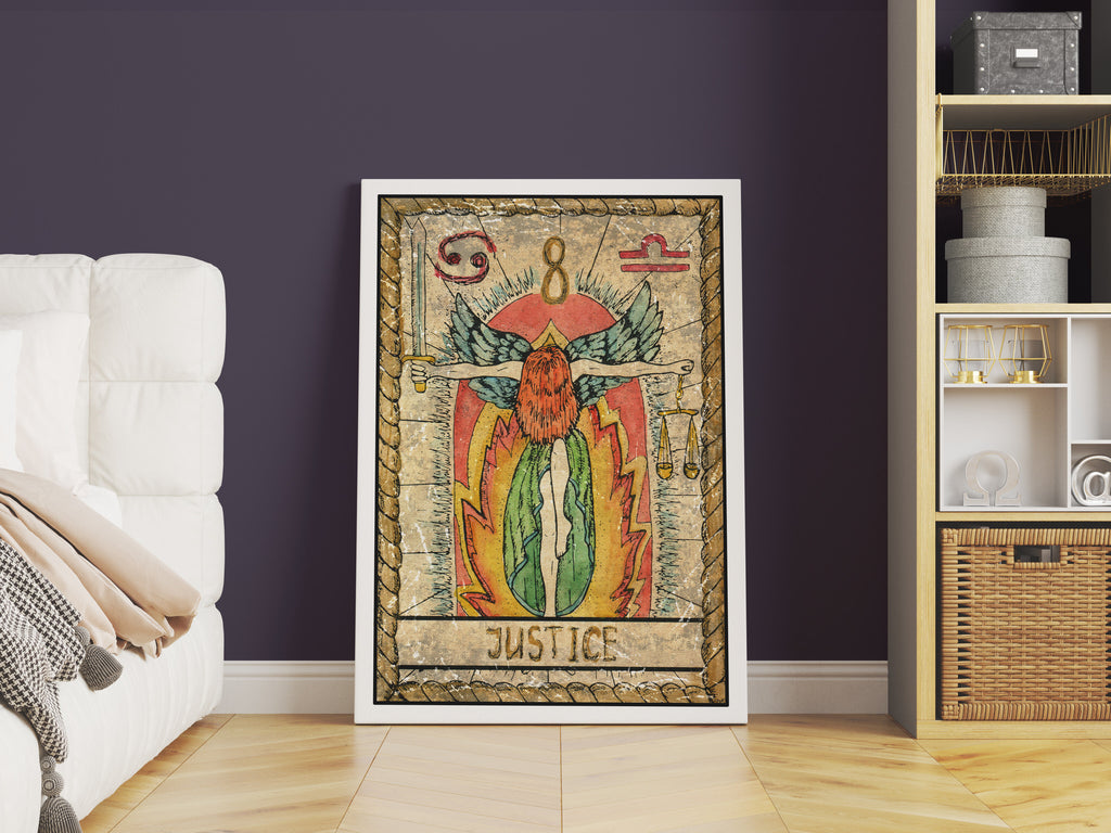 Tarot card shop wall print