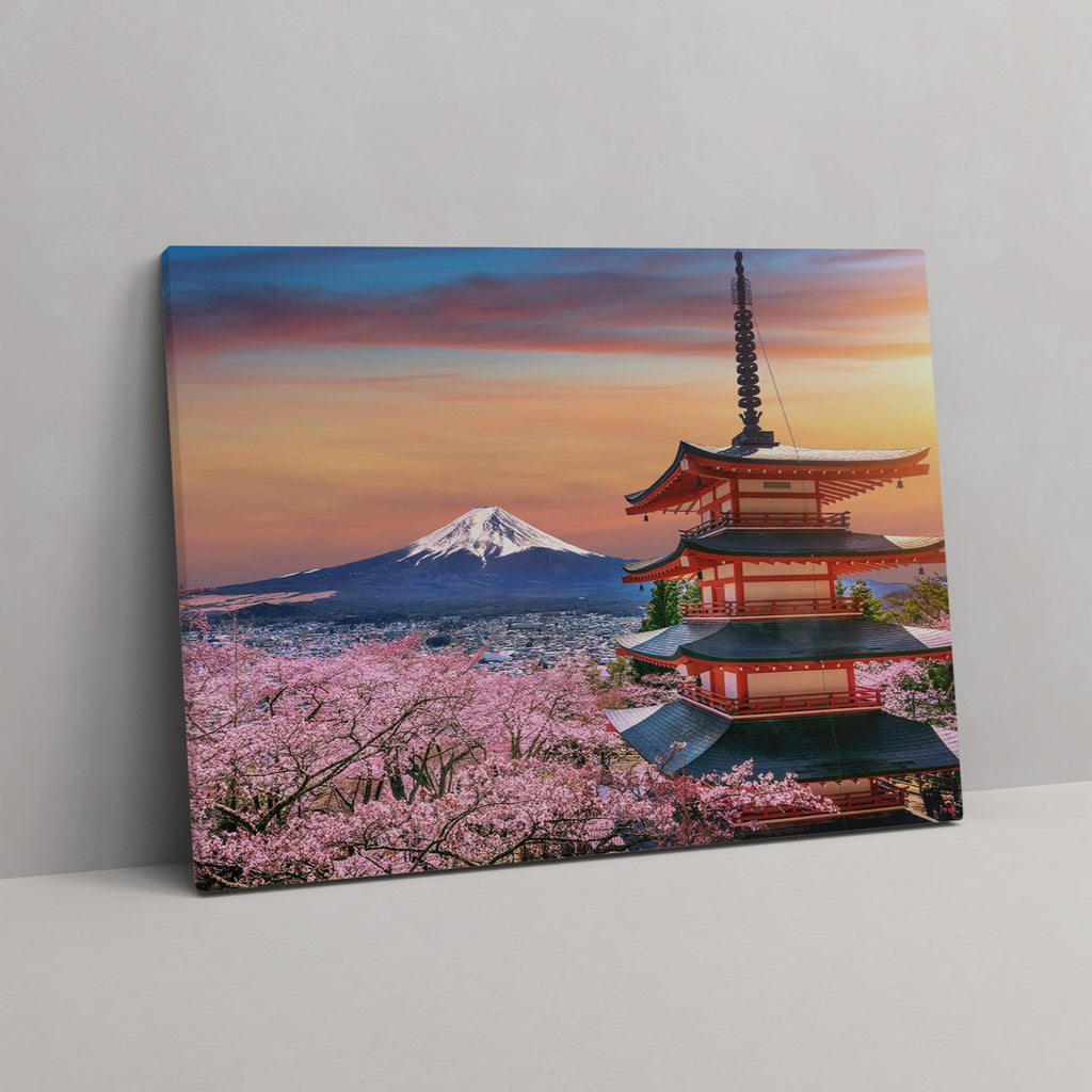 Mount Fuji Print | Canvas wall art print by Wall Nostalgia. FREE SHIPPING on all orders. Custom Canvas Prints, Made in Calgary, Canada | Large canvas prints, framed canvas prints, Mount Fuji Print Canvas Wall Art | Japan print, Mount Fuji wall art, Mount fuji canvas, Mt fuji print, Mt fuji wall art, Japan canvas art
