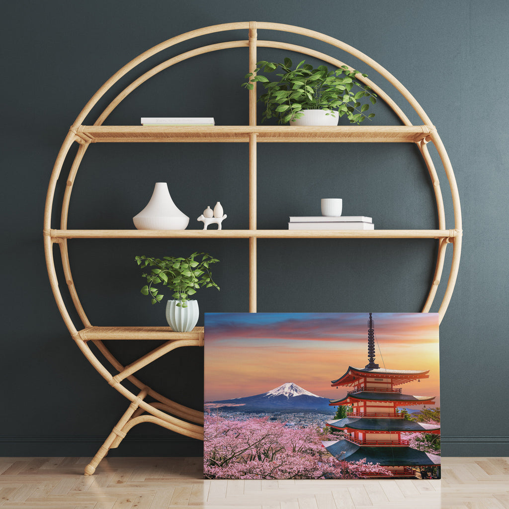 Mount Fuji Print | Canvas wall art print by Wall Nostalgia. FREE SHIPPING on all orders. Custom Canvas Prints, Made in Calgary, Canada | Large canvas prints, framed canvas prints, Mount Fuji Print Canvas Wall Art | Japan print, Mount Fuji wall art, Mount fuji canvas, Mt fuji print, Mt fuji wall art, Japan canvas art